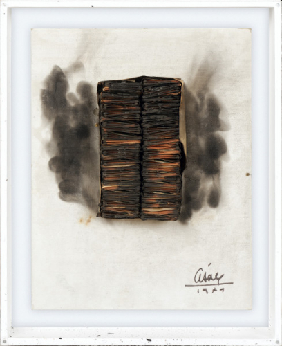 Combustion d'allumettes double, 1979 Baldaccini César